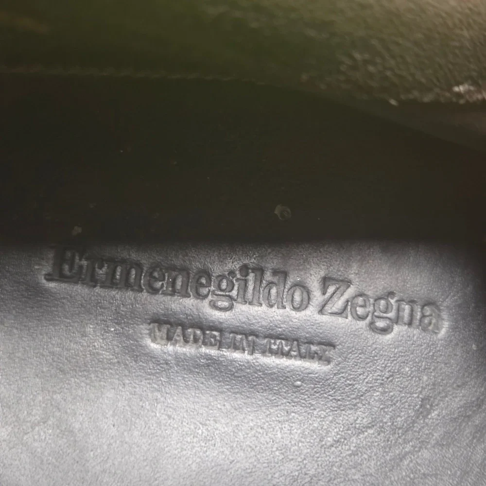 Ermenegildo Zegna Couture Suede Split Moc Toe Shoes Desert Italy 9 Old Money